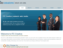 Tablet Screenshot of itccreative.com